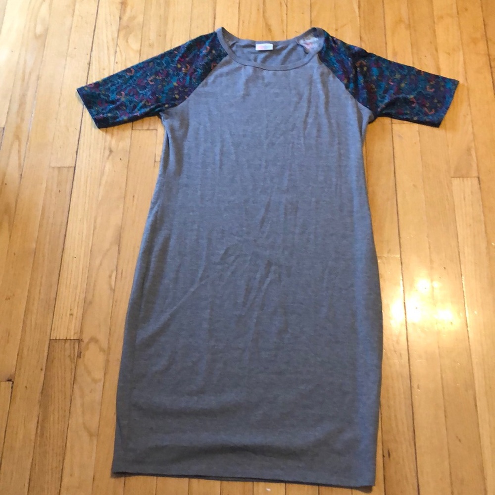 LuLaRoe Julia dress size large